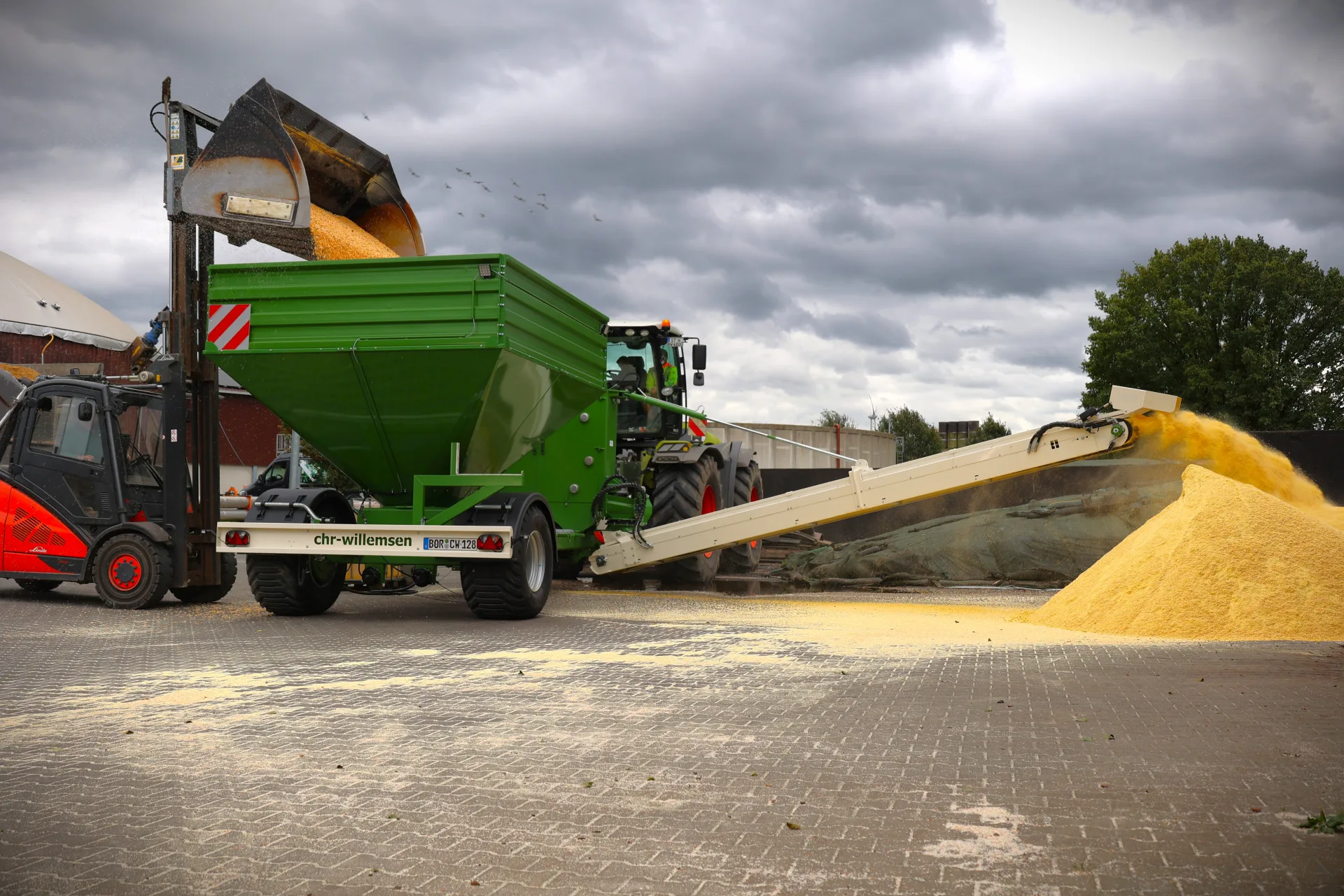 Zapfwellenmühle FF7/5 W-ZW-K80 von Chr. Willemsen